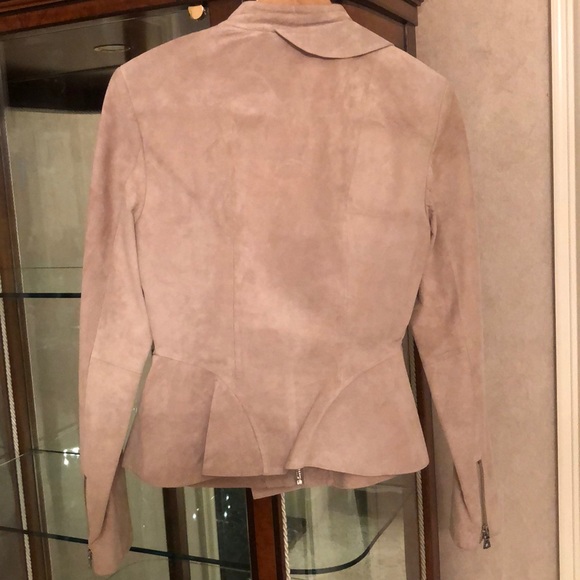 Dixon Suede Ruffle Jacket - Picture 4 of 8